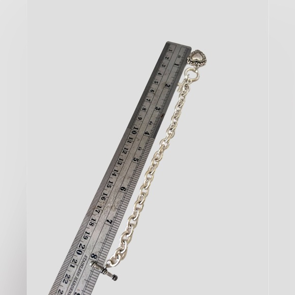 Brighton Silver Bracelet with Heart and Cross Charms - Picture 3 of 5